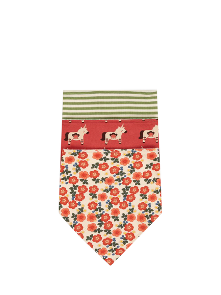 Little Green Radicals Baby Petal Adaptive Bibs, Pack of 3, Multi, Multi