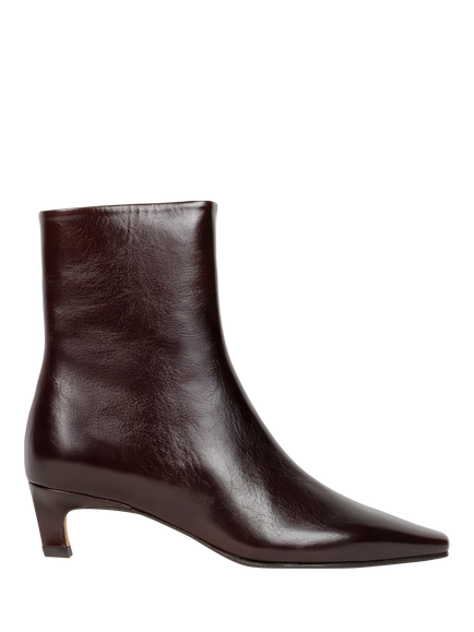 Bobbies Lauren Leather Pointed Toe Ankle Boots, Irish Coffee