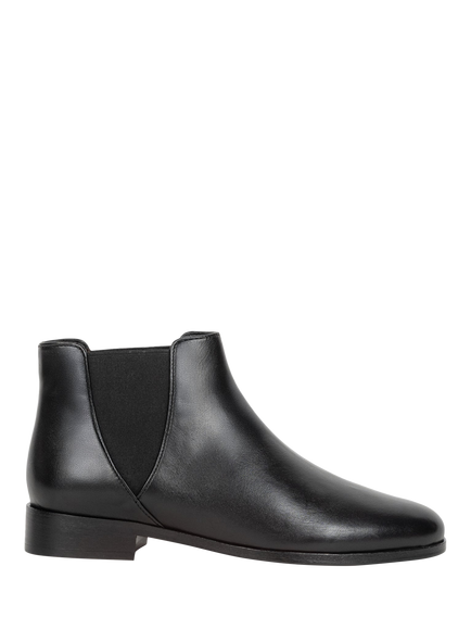 Bobbies Leather Chelsea Boots, Passion Black, Passion Black