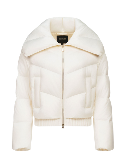 Bosideng Master Puff Goose Down Short Jacket, Pearl Dust