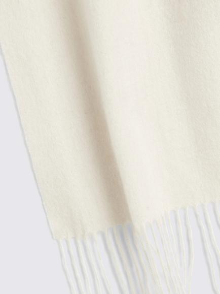 Moss Wool Cashmere Blend Scarf, Winter White - view 2, Winter White