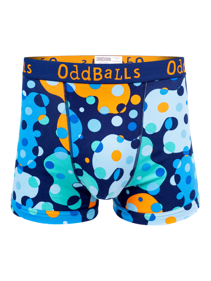 OddBalls Stretch Cotton Mixed Print Boxer Shorts, Pack of 5, Multi - view 2, Multi