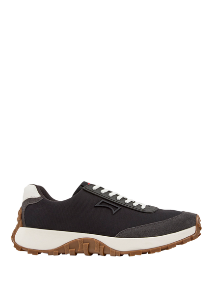 Camper Drift Trail Leather Trainers, Black