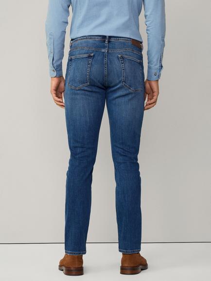 Hackett London Classic Fit Rinse Wash Jeans, Denim Blue - view 2, Denim Blue