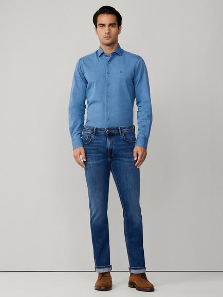 Hackett London Vintage Slim Fit Jeans, Denim Blue - view 2, Denim Blue