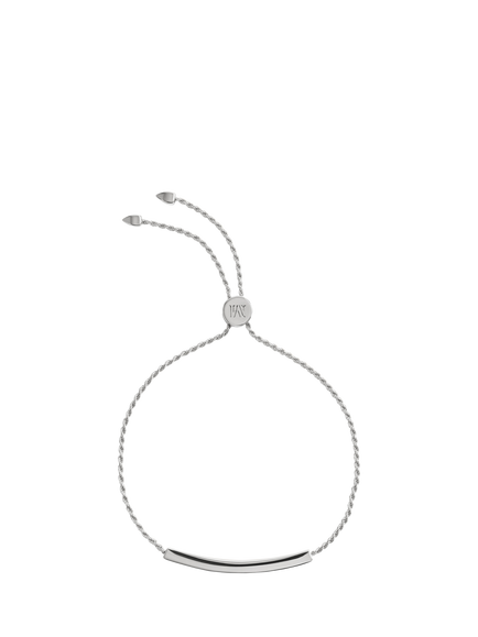 Monica Vinader Linear Lab Diamond Bracelet, Silver