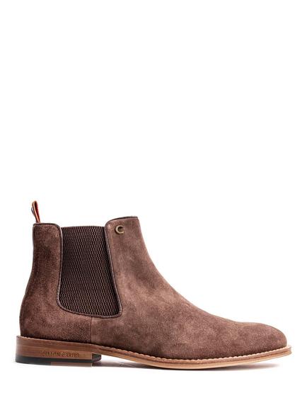 Simon Carter Elgar 2 Suede Chelsea Boots, Brown