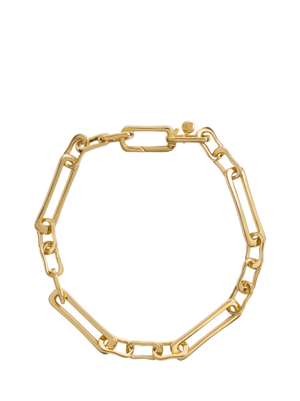 Monica Vinader Alta Duo Bracelet, Gold, Gold
