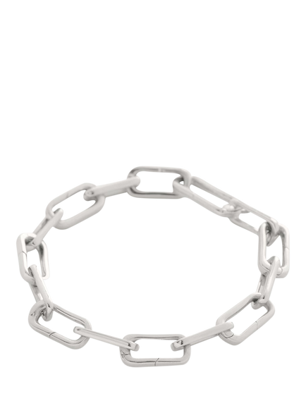 Monica Vinader Alta Charm Link Bracelet, Silver