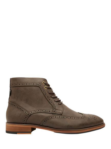 V.GAN Wheat 2 Brogues, Brown, Brown