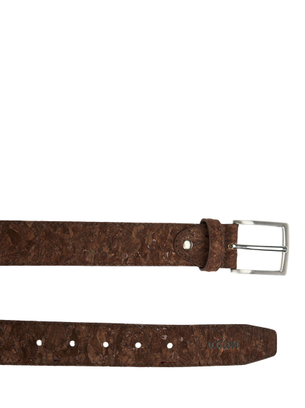 V.GAN Cork Belt - view 2, Brown