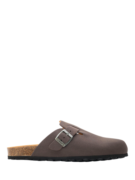 V.GAN Vegan Taro Comfort Soft Footbed Mules, Grey