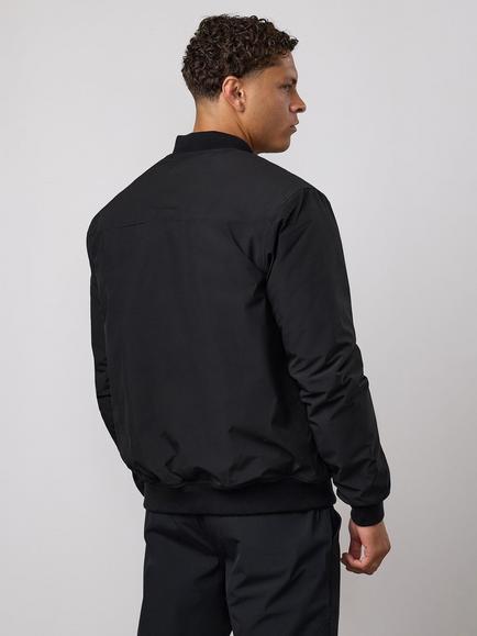 Gym King Signature Woven Bomber Jacket, Black - view 2, Black
