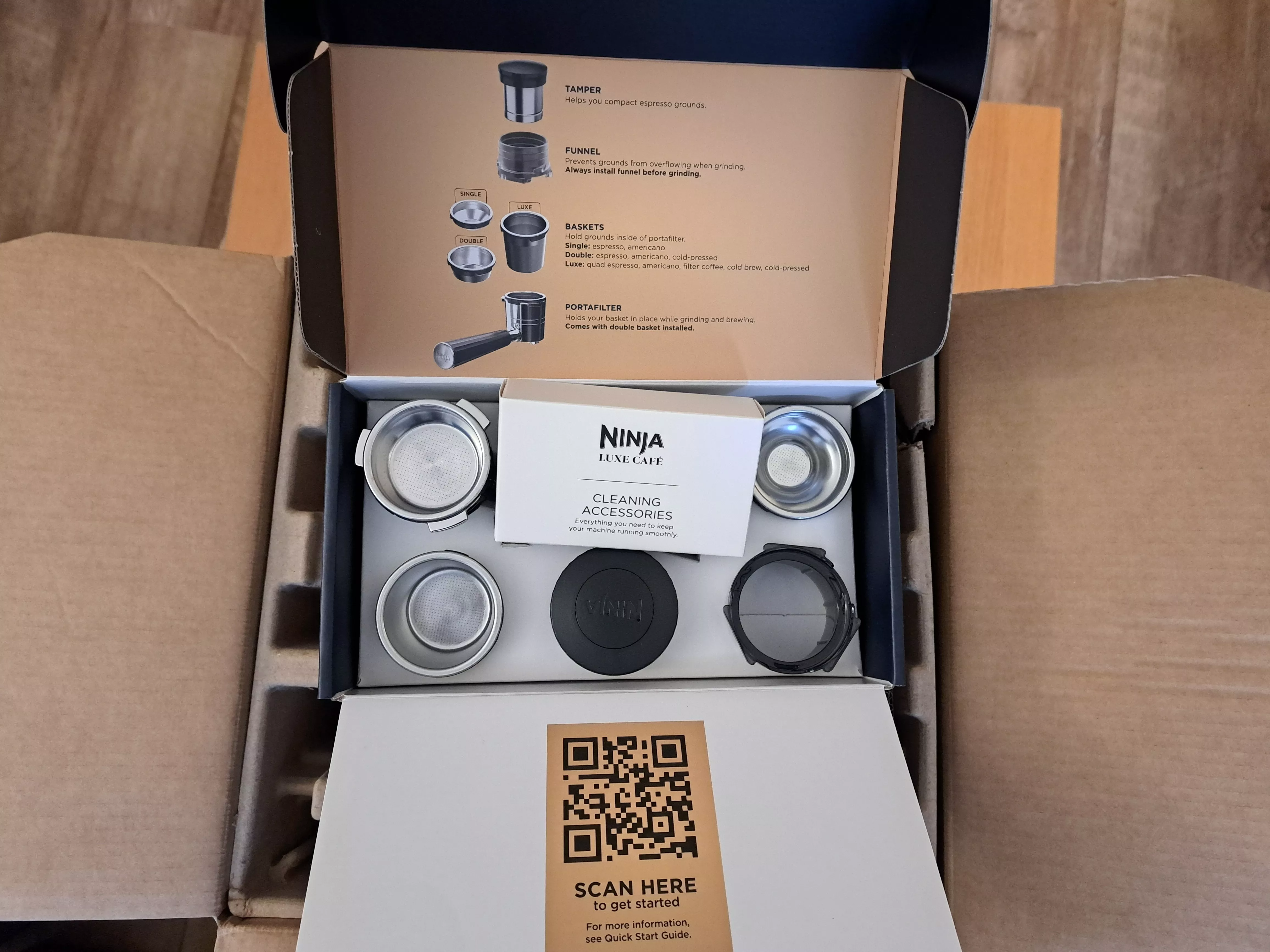 image of ninja cafe luxe on a table top