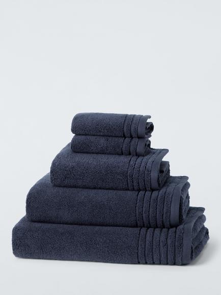 John Lewis Ultra Soft Cotton Towels, Night Sky