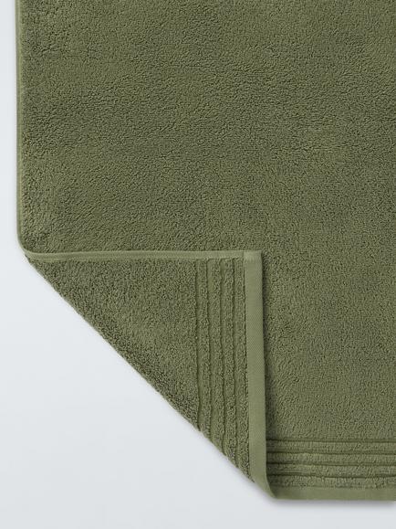John Lewis Micro-Fresh Ultra Soft Cotton Towels - view 2, Avocado