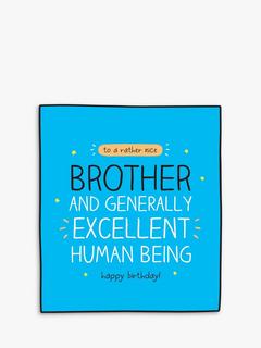 Pigment Excellent Brother Birthday Card