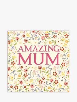 Emma Bridgewater Ditsy Hearts Amazing Mum Card, Multi