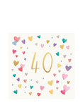 Woodmansterne Happy Birthday Hearts Birthday Card