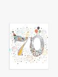 Woodmansterne 70th Birthday Card