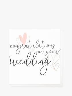Caroline Gardner Congratulations on Your Wedding Card, Multi