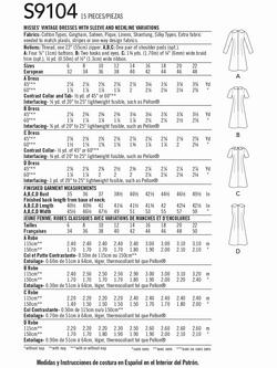 Simplicity Misses' Vintage Dresses Sewing Pattern, S9104 - view 2, H5