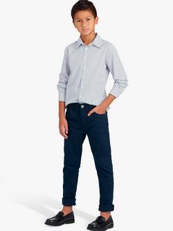 Simplicity Children's and Teen Boys' Slim Fit Shirts Sewing Pattern, S9056 - view 2, 7-14