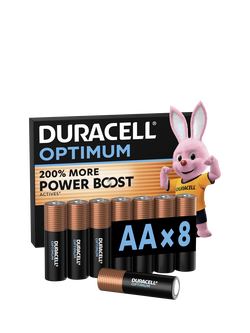Duracell Optimum AA Batteries, Pack of 8, N/A