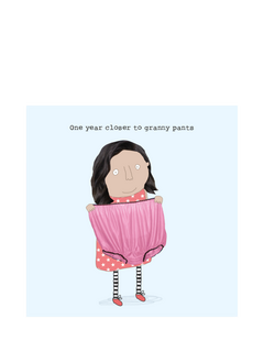 Rosie Made A Thing Granny Pants Birthday Card
