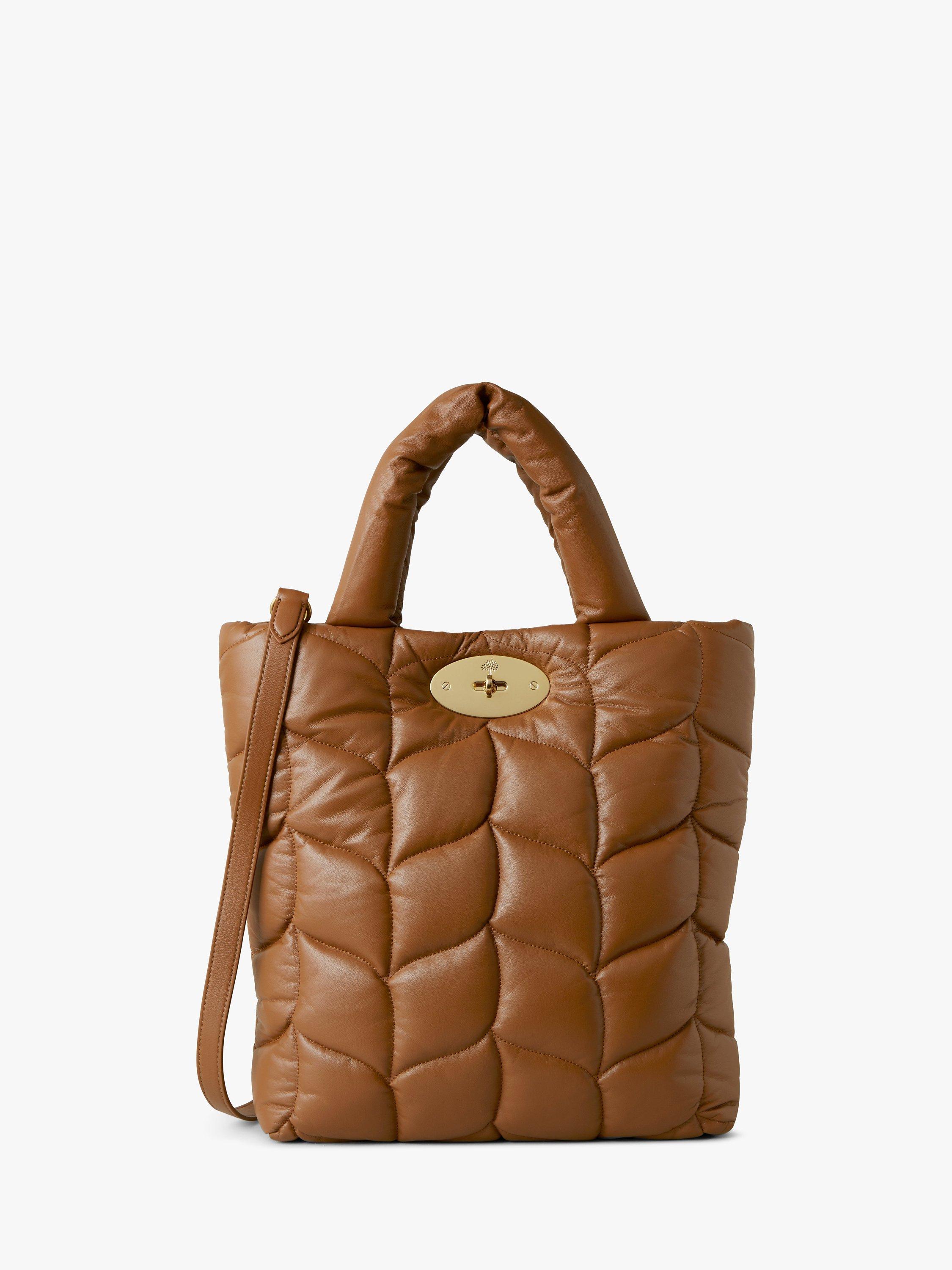Mulberry Big Softie Nappa Leather Tote Bag, Tobacco Brown