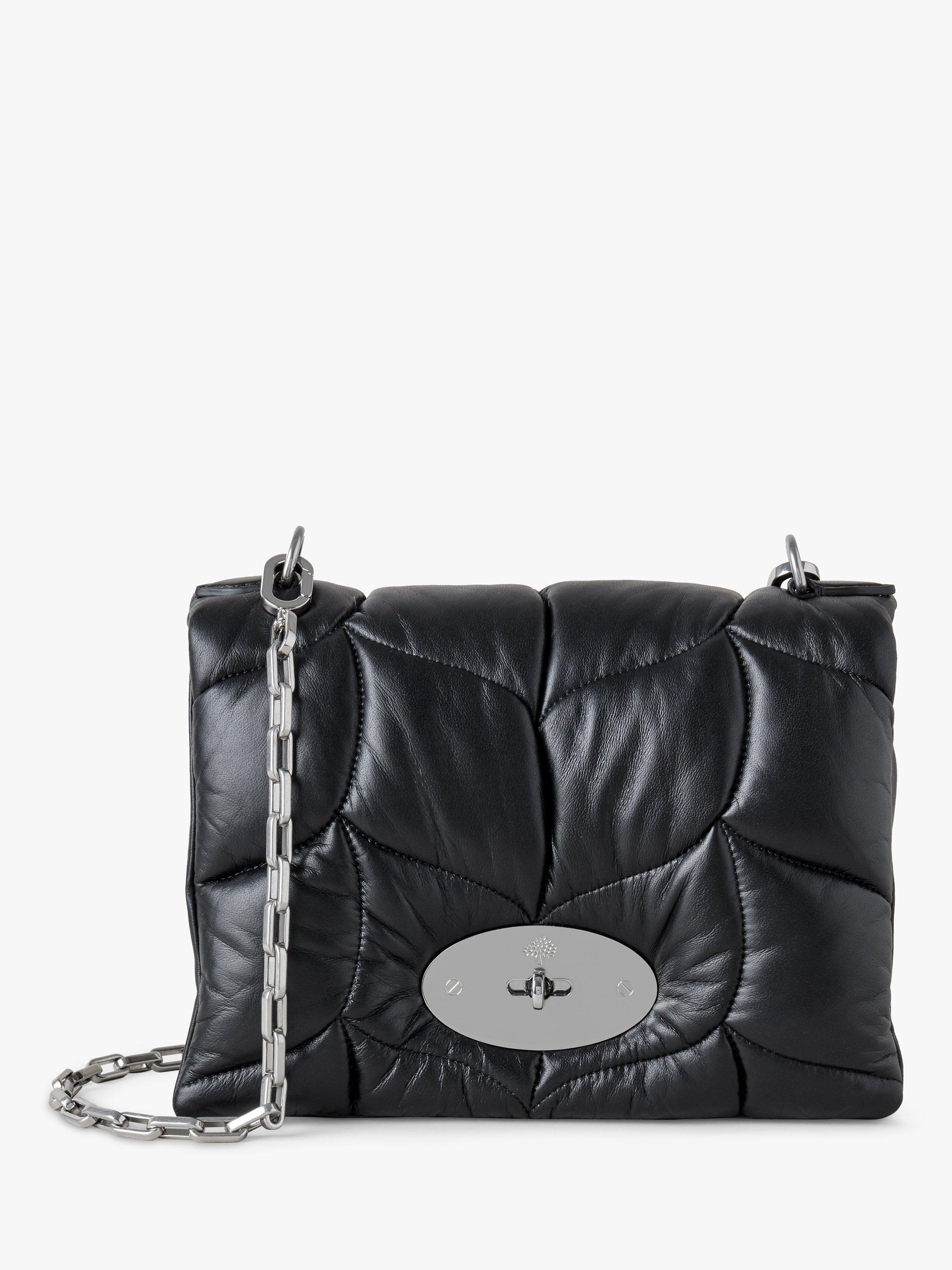 Mulberry Little Softie Nappa Leather Cross Body Bag, Black