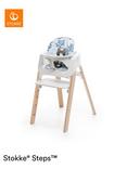 Stokke Steps Waves Highchair Set Cushion, Blue