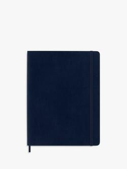 Moleskine Extra Large Lined Notebook, Sapphire Blue - view 2, Sapphire Blue