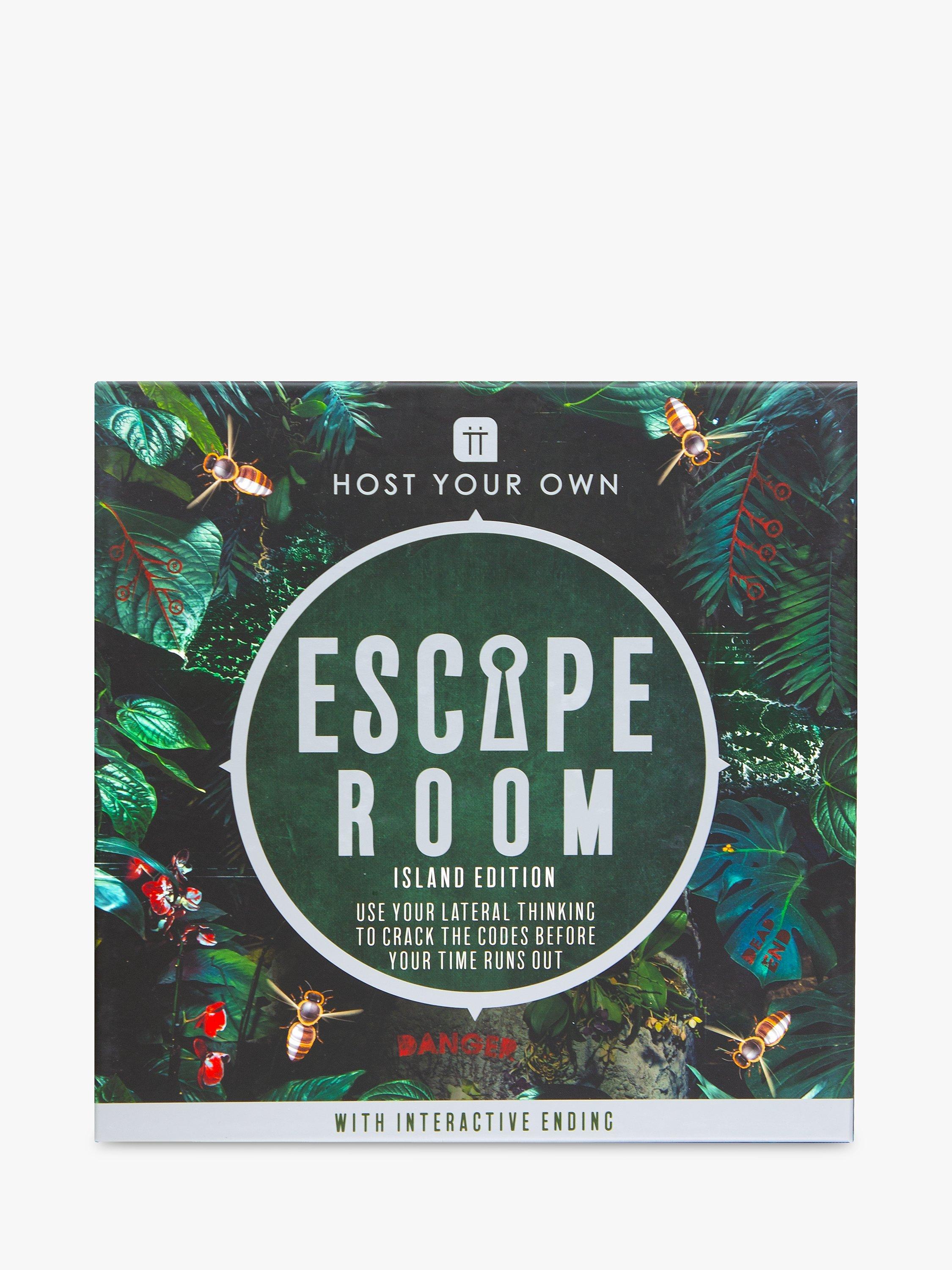 Talking Tables Island Edition Escape Room Board Game