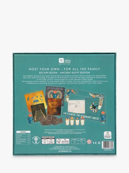 Talking Tables Host Your Own Egyptian Pyramid Escape Room Game - view 2, Multi