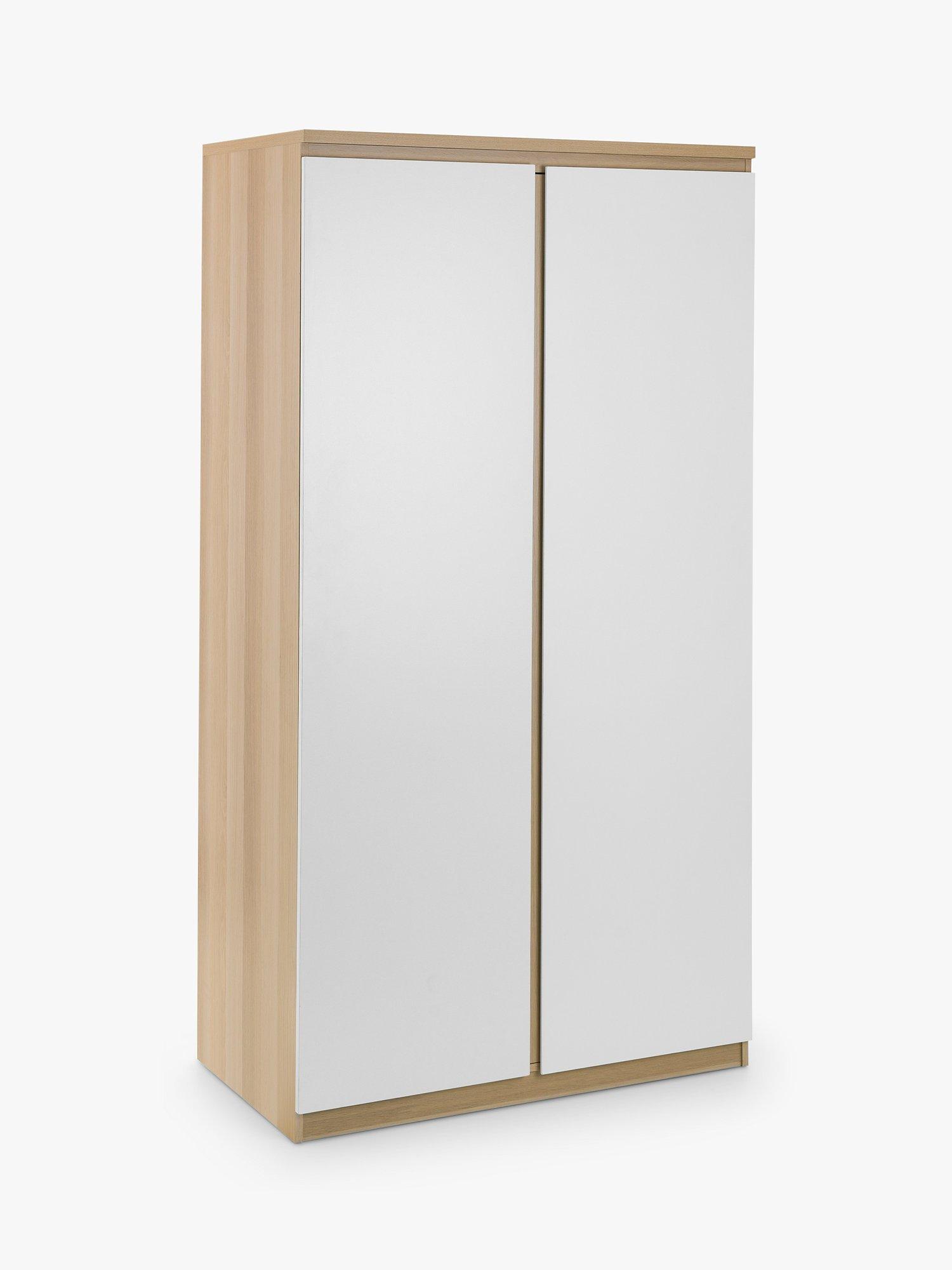 Julian Bowen Jupiter Double Wardrobe, White