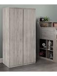 Julian Bowen Jupiter Double Wardrobe, Grey