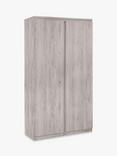 Julian Bowen Jupiter Double Wardrobe, Grey