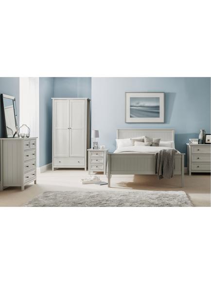 Julian Bowen Maine 5 Drawer Chest - view 2, Grey