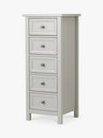 Julian Bowen Maine 5 Drawer Tallboy Chest