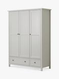 Julian Bowen Maine Triple Wardrobe with 2 Drawers