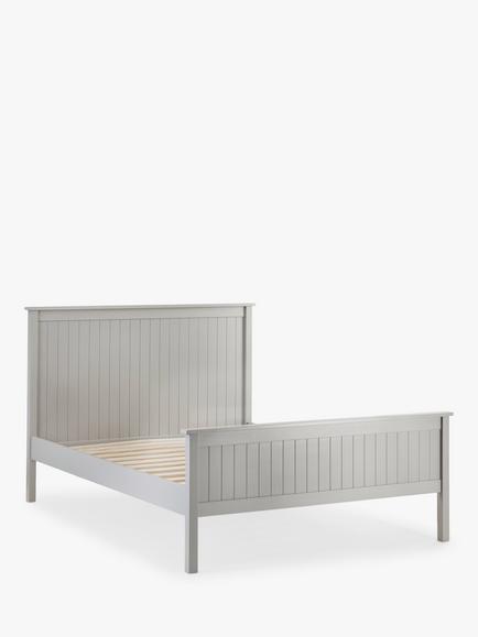 Julian Bowen Maine Bed Frame, Single, Grey, Grey
