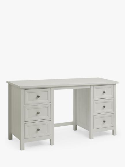 Julian Bowen Maine Dressing Table, Grey, Grey