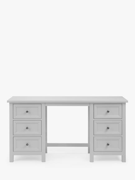 Julian Bowen Maine Dressing Table, Grey - view 2, Grey
