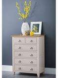 Julian Bowen Richmond 6 Drawer Chest, Grey