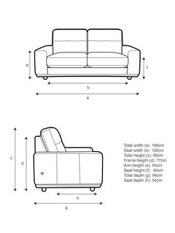 G Plan Vintage The Seventy One Small 2 Seater Sofa - view 2, Sherbert Cloud