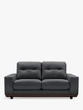 G Plan Vintage The Seventy One Small 2 Seater Leather Sofa, Cambridge Petrol Blue
