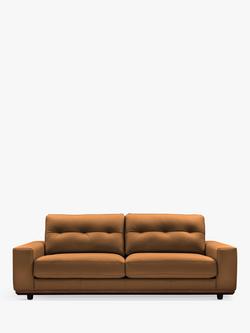 G Plan Vintage The Seventy One Large 3 Seater Leather Sofa, Cambridge Tan