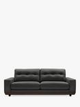 G Plan Vintage The Seventy One Large 3 Seater Leather Sofa, Cambridge Slate
