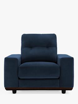 G Plan Vintage The Seventy One Armchair, Plush Indigo